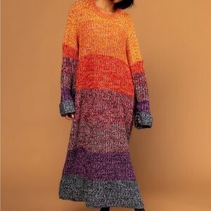 DRESSED IN LALA: Feels Like Home Oversized Sweater Dress in Summer